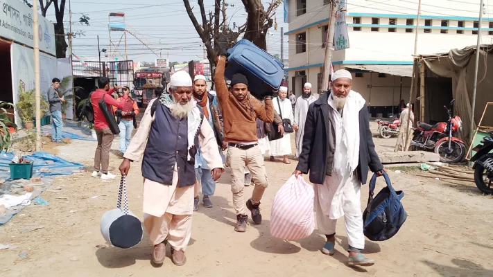 বিশ্ব ইজতেমার দ্বিতীয় ধাপ আগামীকাল শুক্রবার থেকে শুরু হচ্ছে। ছবি: আজকের পত্রিকা