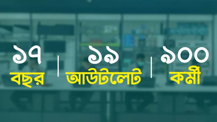 2১৭ বছরে ১৯টি আউটলেট ও প্রায় ৯০০ কর্মী নিয়ে এগিয়ে চলেছে স্টার টেক।