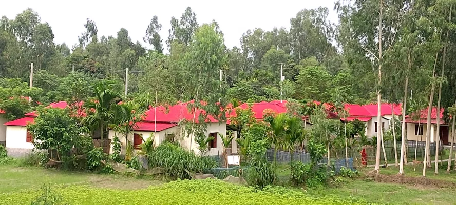 লালমনিরহাটে আশ্রয়ণ প্রকল্পের কিছু ঘরবাড়ি