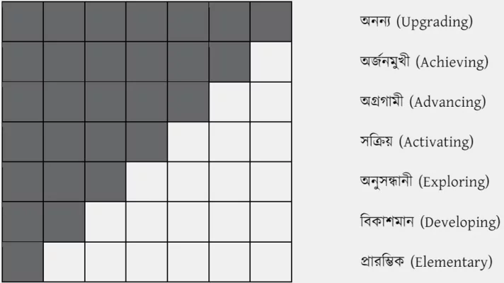 ৭ স্তর বিশিষ্ট মূল্যায়ন স্কেলে শিক্ষার্থীর অর্জন প্রকাশ করা হবে। ছবি: সংগৃহীত