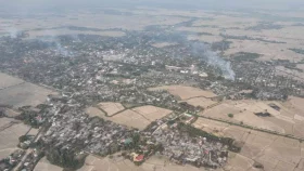 দখলের পর পুরো শহর জ্বালিয়ে দিল মিয়ানমার জান্তা