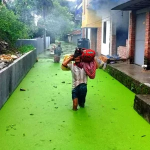 কেশবপুরে তৃতীয়বারের মতো বিভিন্ন এলাকা প্লাবিত