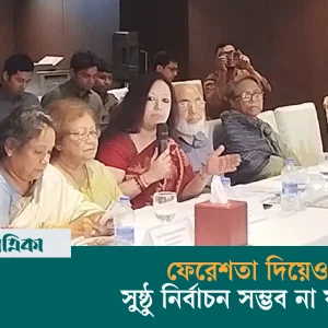 কেমন নির্বাচন কমিশন চায় বিএনপি, জানালেন রুমিন ফারহানা