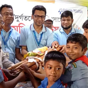 বন্যার্তদের পাশে নাভানা ফার্মা ও জাপান–বাংলাদেশ ফ্রেন্ডশিপ হাসপাতাল