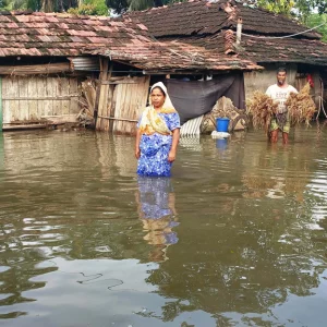 কেশবপুরে পানিবন্দী ৪০ হাজার মানুষ, জলাবদ্ধতা নিরসনের দাবি 