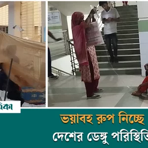 ভ য়া ব হ রুপ নিচ্ছে দেশের ডেঙ্গু পরিস্থিতি