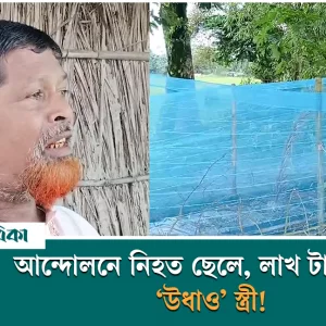 আন্দোলনে নিহত ছেলে, লাখ টাকা হাতিয়ে নেওয়ার অভিযোগ স্ত্রীর বিরুদ্ধে