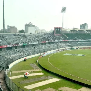 মিরপুর টেস্টে কড়া নিরাপত্তা, দর্শক অনেক কম