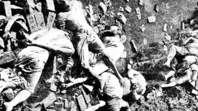 পাকিস্তানি বাহিনী ও তার দোসরদের জেনোসাইডের চিহ্ন। ছবি: সংগৃহীত